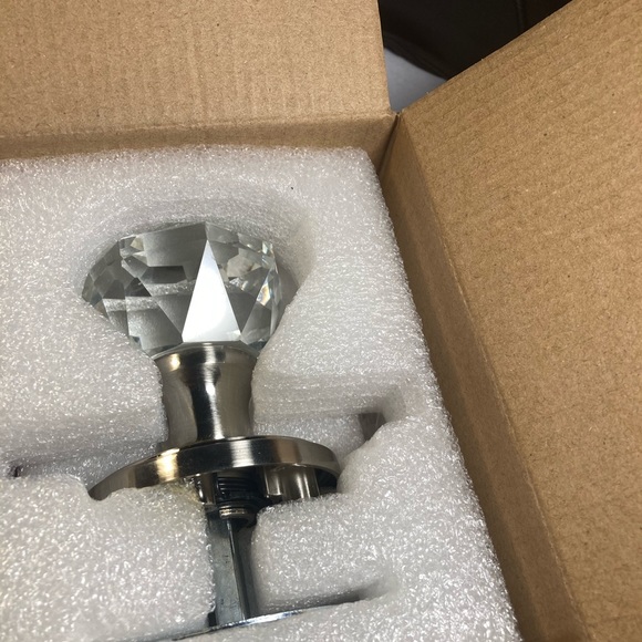 Dummy Doorknob Crystal Style Door Knob - Picture 6 of 7